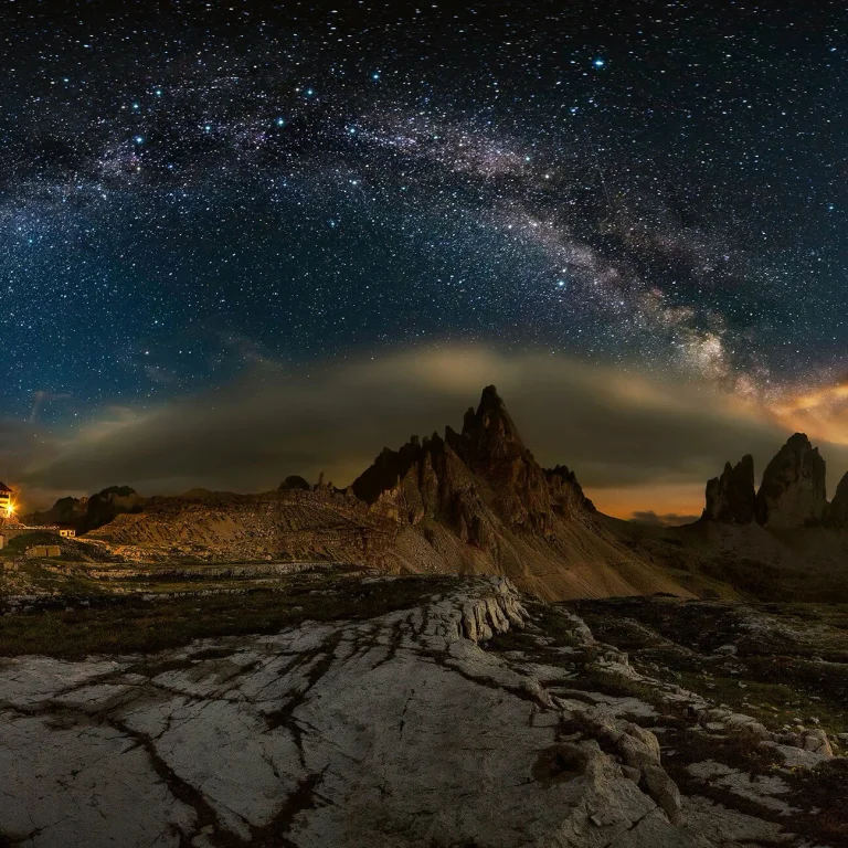 Galaxy Dolomites - Wall Mural 5105 - 8 Panel - 384cm x 260cm — Ảnh 2