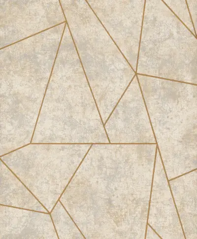 Nazca Wallpaper - Neutral/Gold