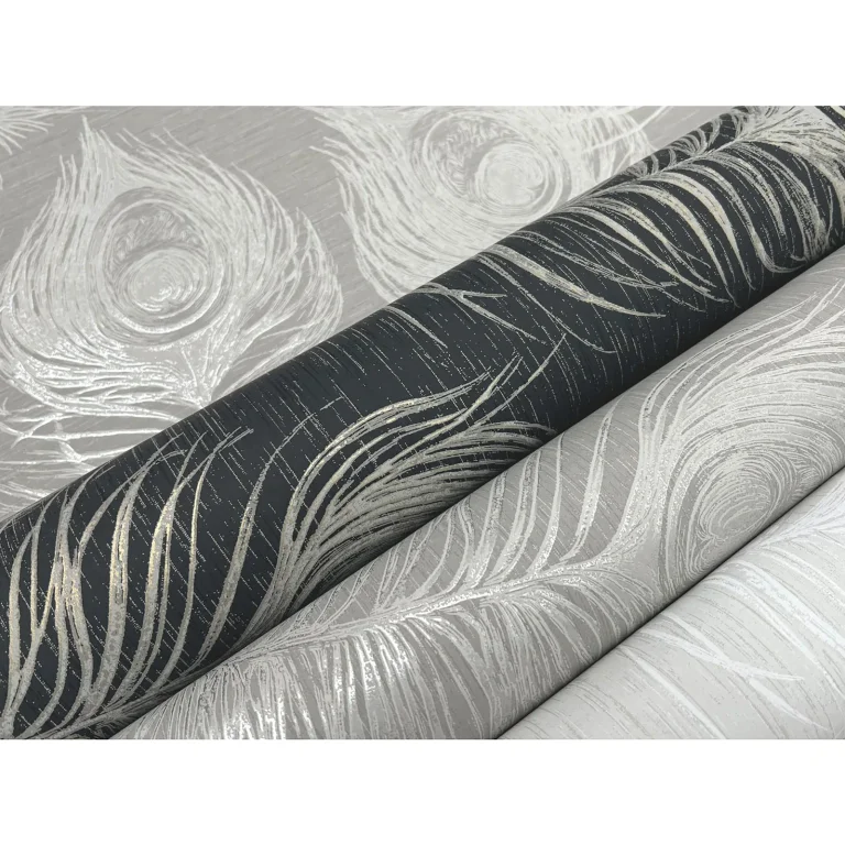 Candice Olson Regal Peacock Wallpaper - Mink — Ảnh 2