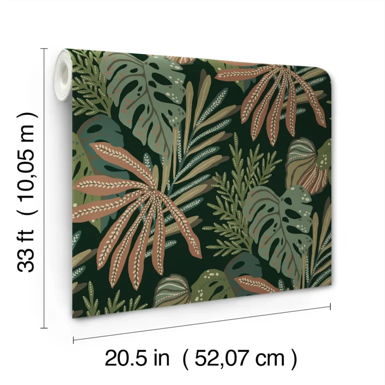 Alocasia Tropical Foliage Wallpaper - Multicolor — Ảnh 6