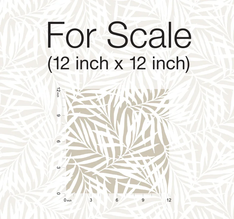 Oahu Fronds Peel and Stick Wallpaper - Linen — Ảnh 7