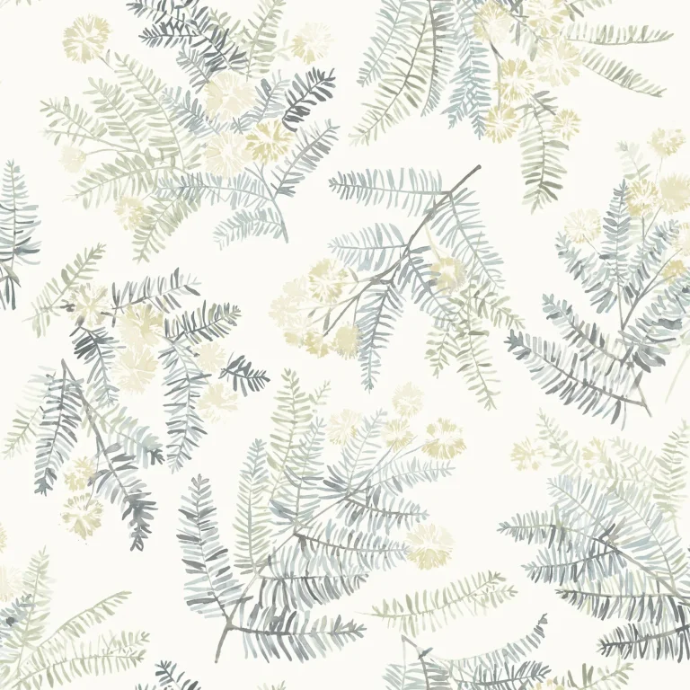 Chesapeake Frith Botanical Wallpaper - Sea Green — Ảnh 4