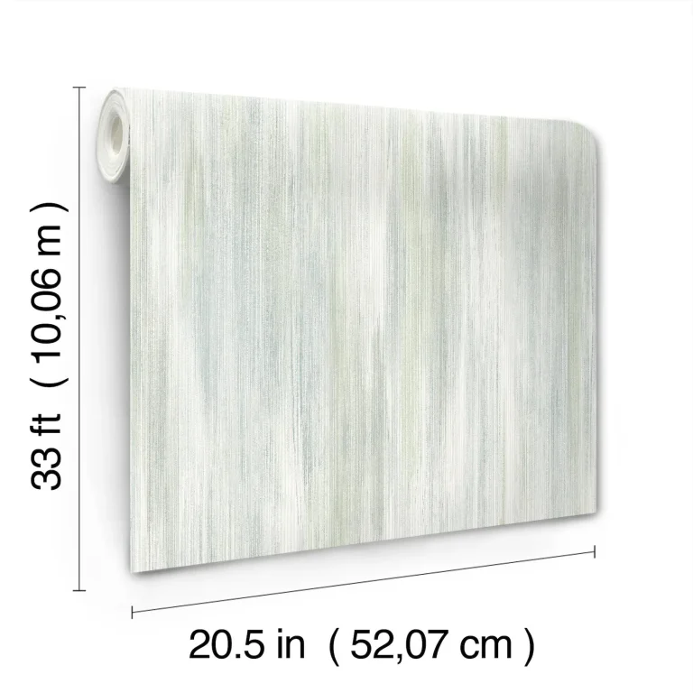 Elysian Ikat Wallpaper - Sage — Ảnh 7