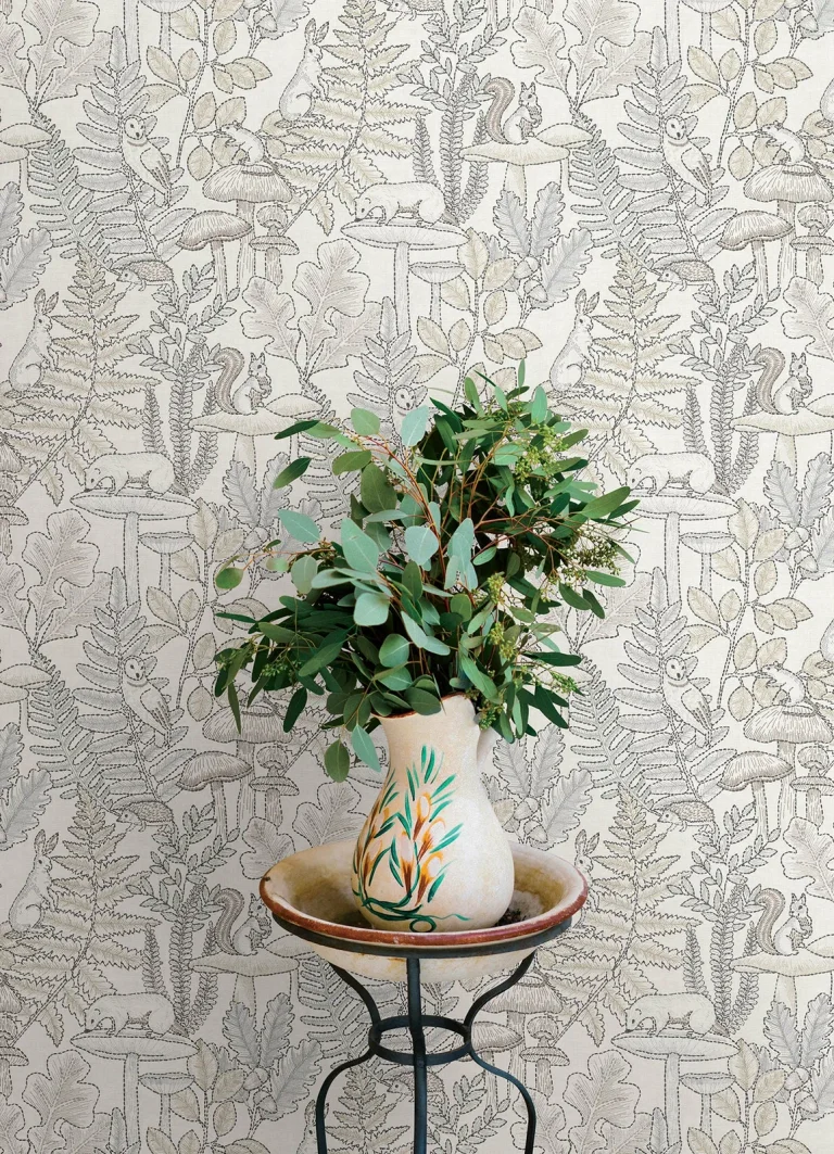 Chesapeake Holt Woodland Wallpaper - Neutral — Ảnh 4