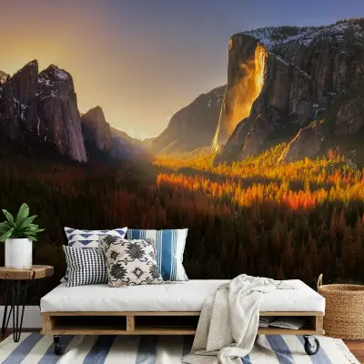 Yosemite National Park USA - Wall Mural 5064 - 4 Panel - 192cm x 260cm