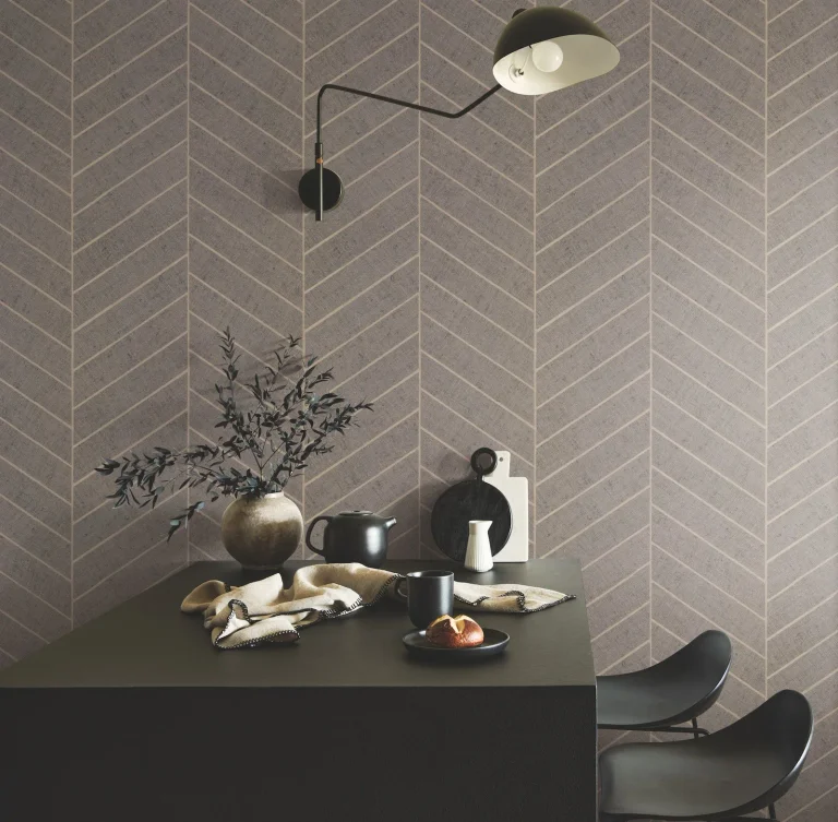 Ronald Redding Atelier Herringbone Wallpaper - Natural — Ảnh 3