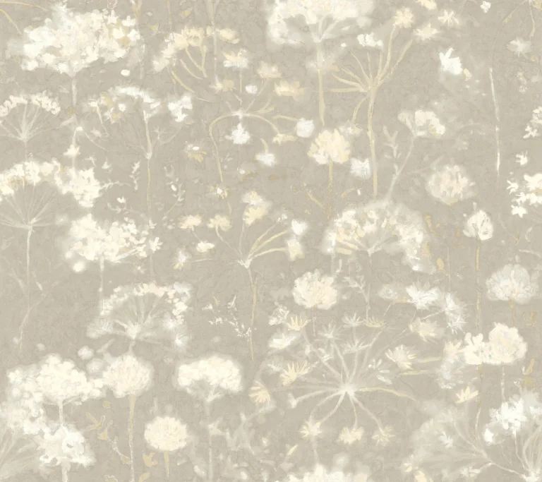 Candice Olson Botanical Fantasy Peel and Stick Wallpaper - Soft Taupe — Ảnh 2