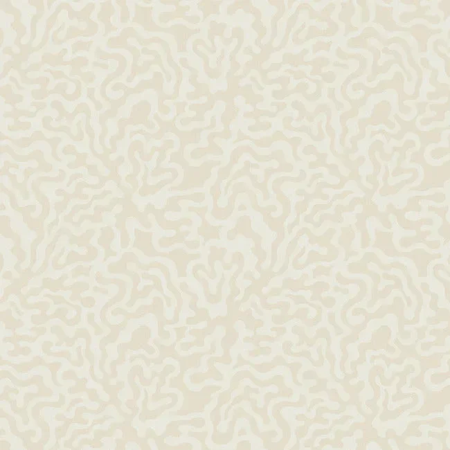 Nebulous Cloud Wallpaper - Almond/Metallic — Image 5