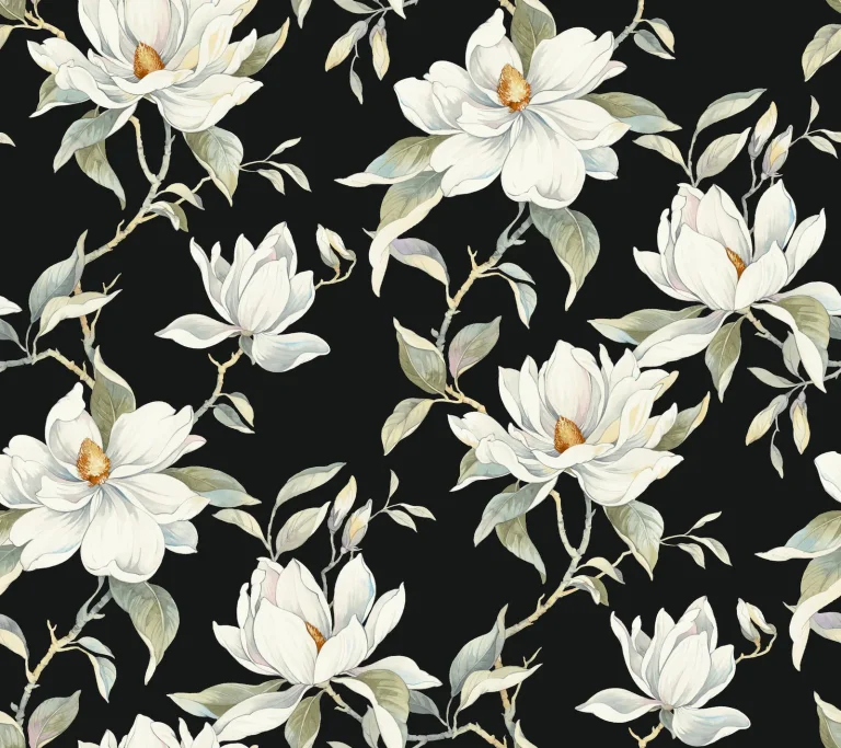 Candice Olson Garden Jewels Wallpaper - Black — Ảnh 5