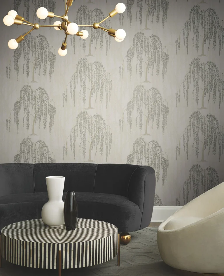 Candice Olson Willow Glow Wallpaper - Light Taupe — Ảnh 3