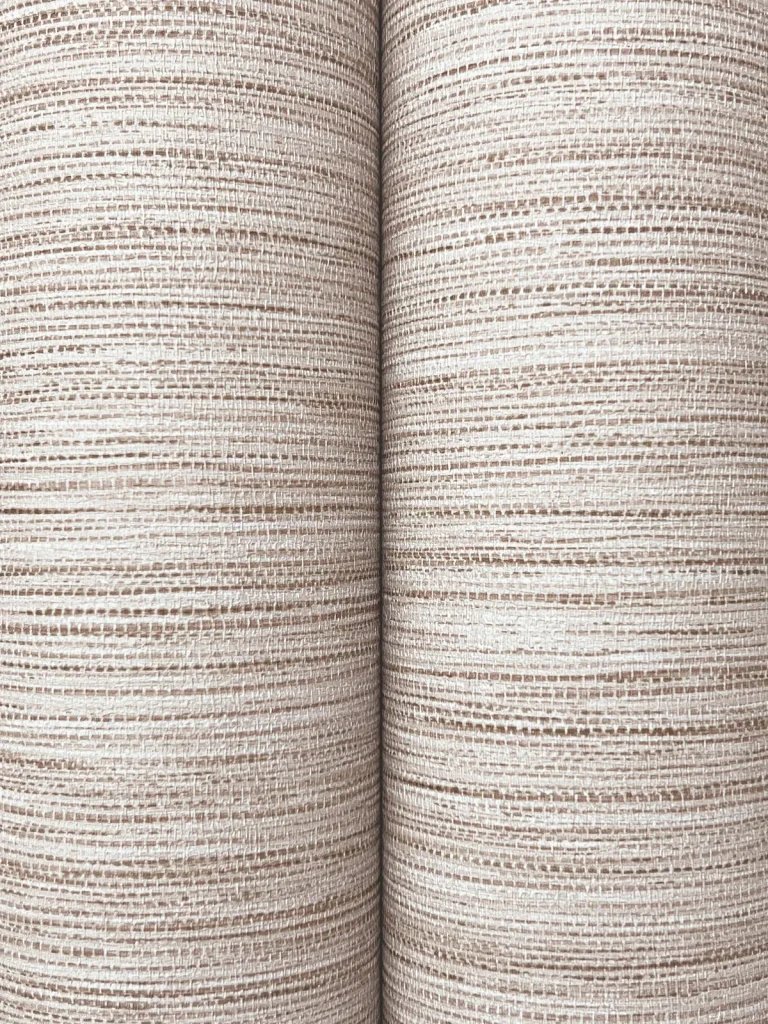 Mystic Faux Grasscloth Wallpaper - Taupe — Ảnh 3