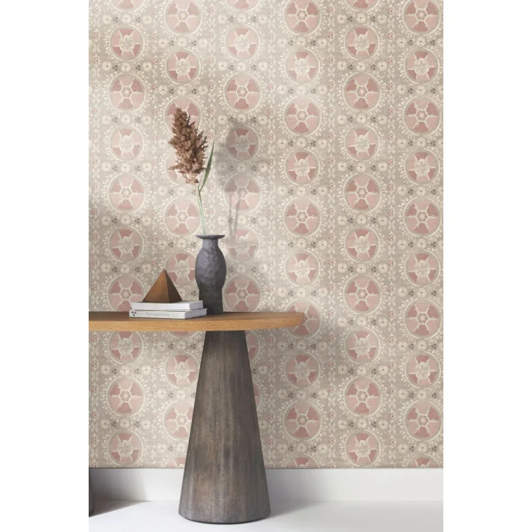 Fleurus Wallpaper - Blush/Neutral — Image 3