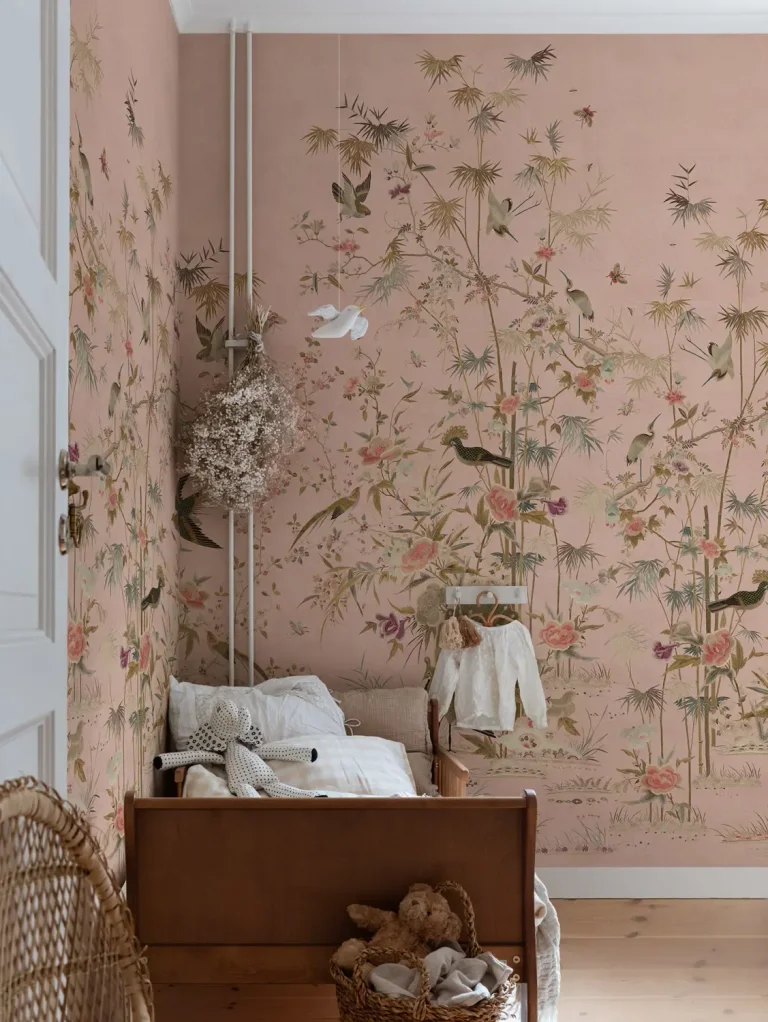 Chinoiserie Garden, Pink — Ảnh 4