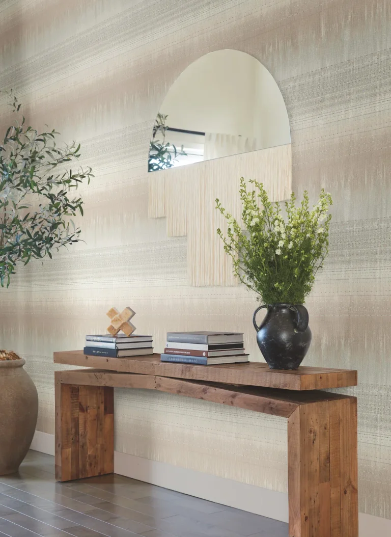 Desert Textile Wallpaper - Beige