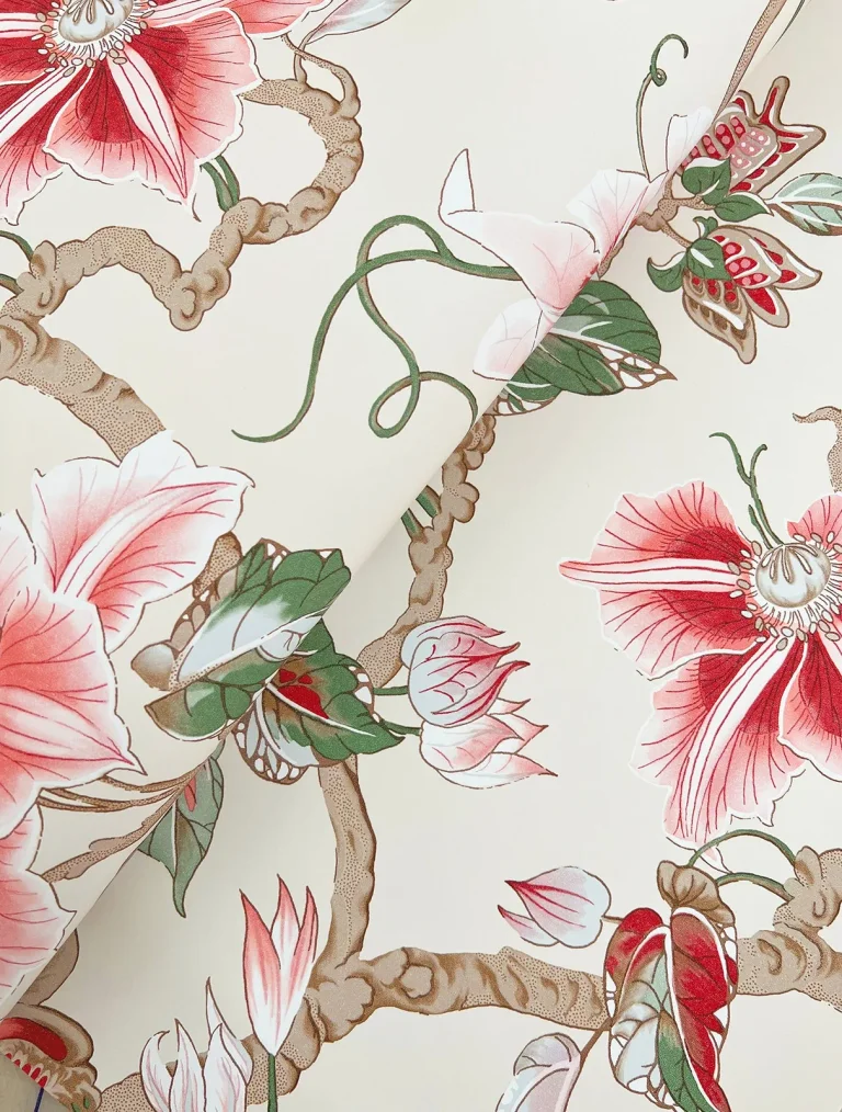 Ronald Redding Marguerite Vine Wallpaper - Cream — Ảnh 4