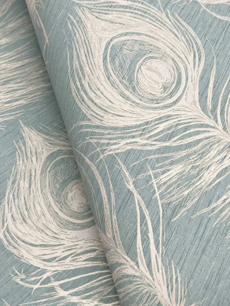 Candice Olson Regal Peacock Wallpaper - Dark Teal — Ảnh 4