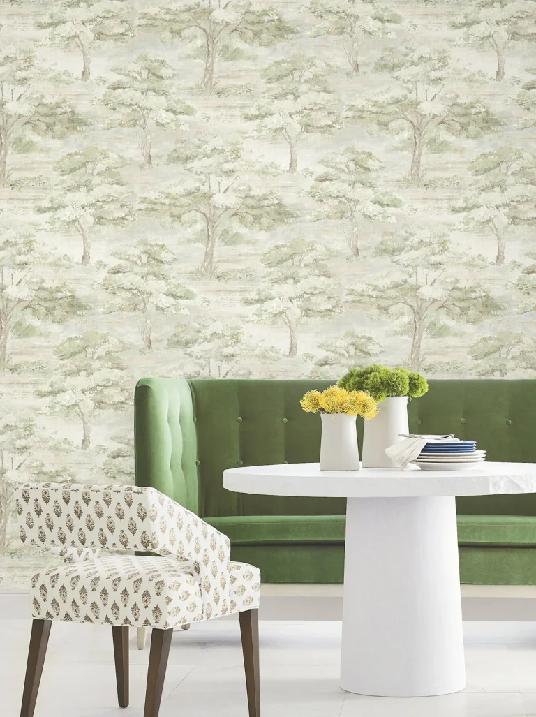 Moreno Woodland Wallpaper - Green — Ảnh 4