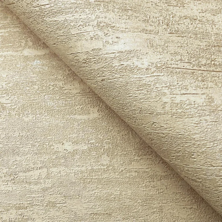Weathered Stucco Wallpaper - Wheat — Image 4