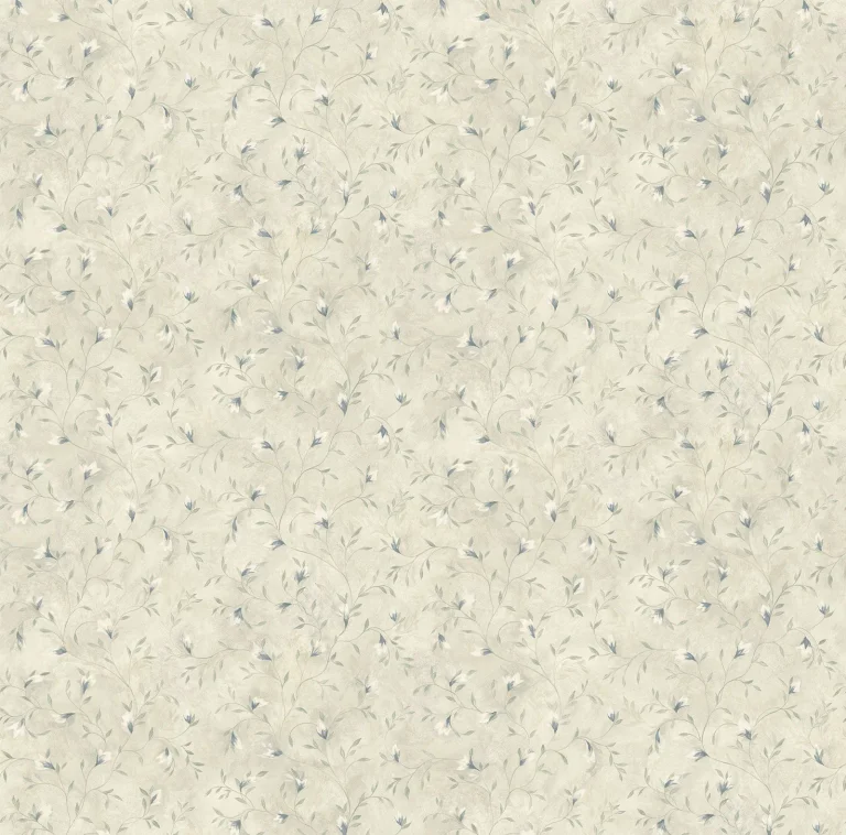 Chesapeake Eleanor Folk Botanical Trail Wallpaper - Blue — Ảnh 3
