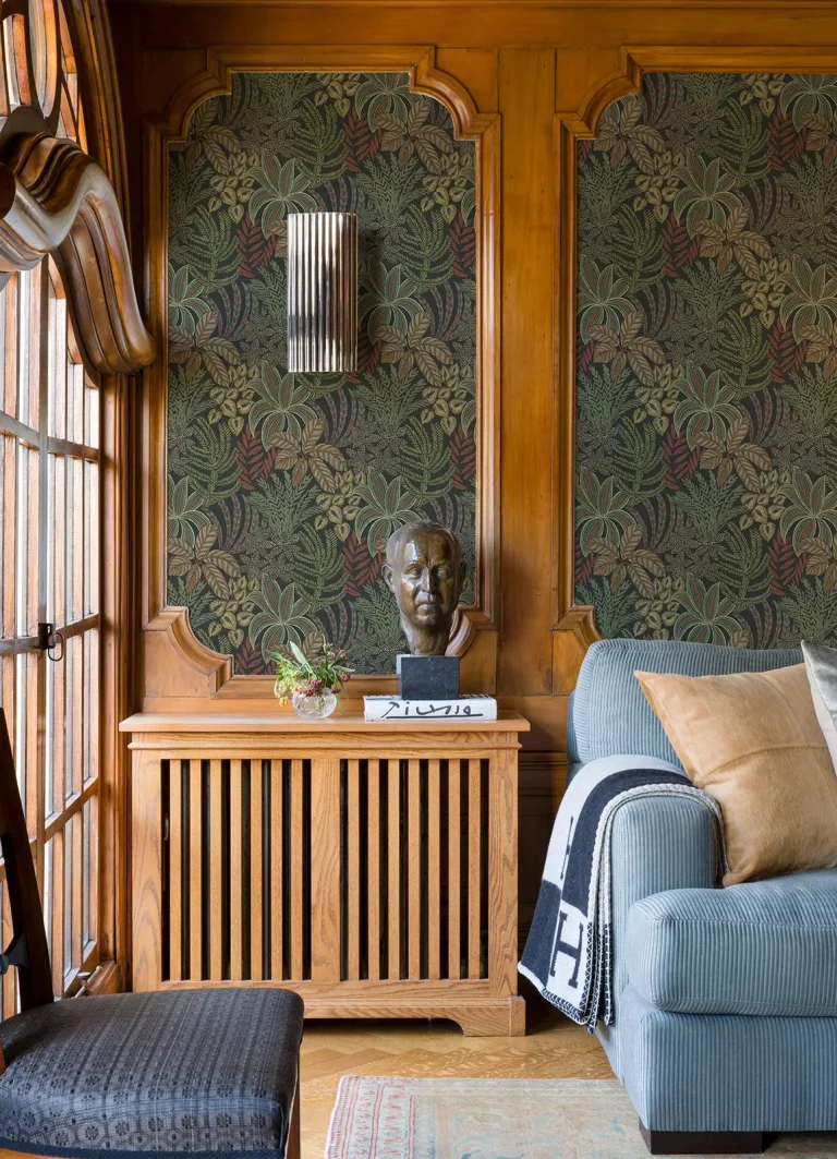 Sumner Woodland Botanical Wallpaper - Black — Ảnh 4
