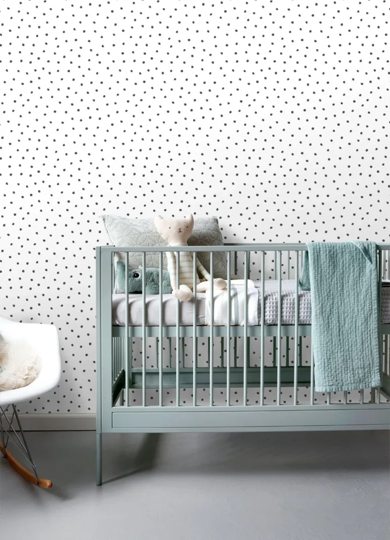 Chesapeake Pixie Dots Wallpaper - Black — Ảnh 2