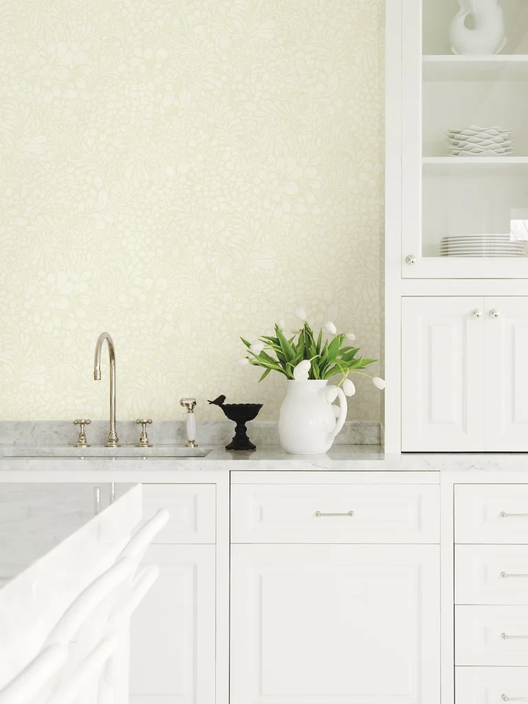 Siv Botanical Wallpaper - Light Green — Ảnh 2
