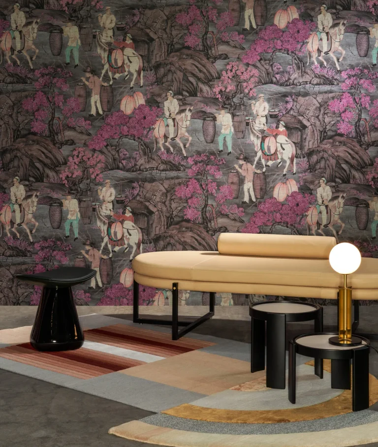 Toile De Tibet Pink Blossom — Ảnh 2