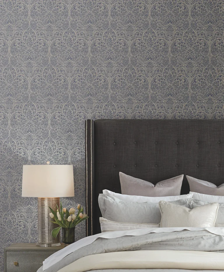 Candice Olson Paradise Wallpaper - Navy/Gold — Ảnh 3