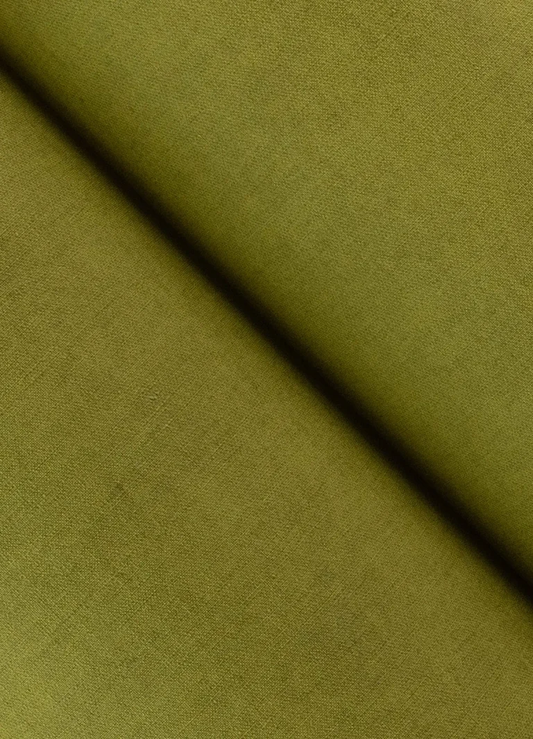 Nuovo Faux Linen Wallpaper - Chartreuse — Ảnh 3