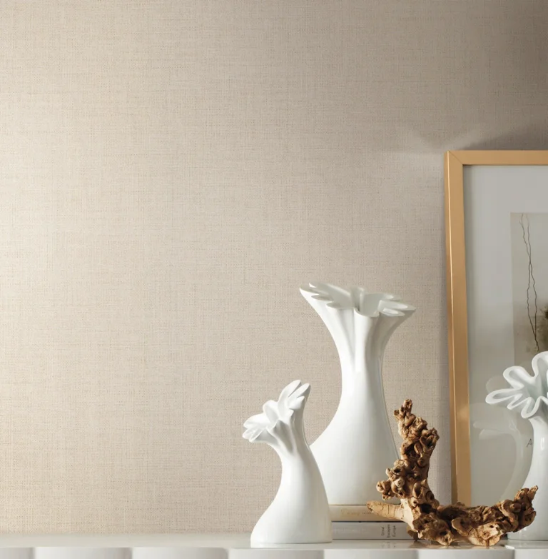 Gesso Weave Wallpaper - Ivory — Ảnh 3
