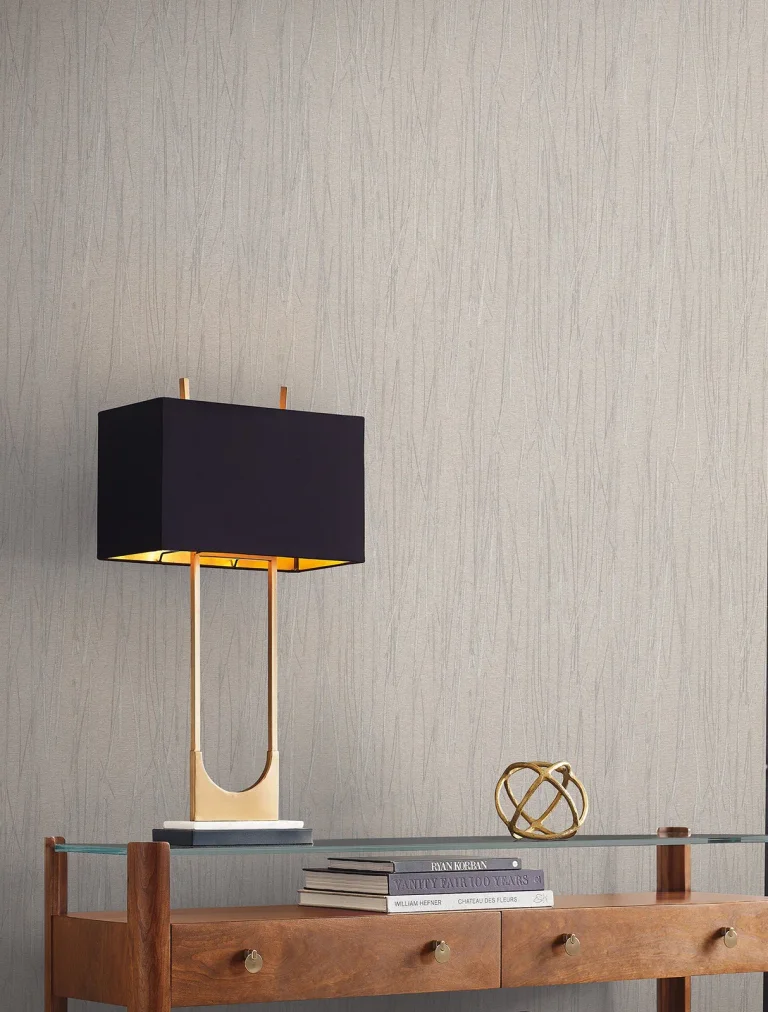 Piedmont Bamboo Wallpaper - Taupe — Ảnh 5