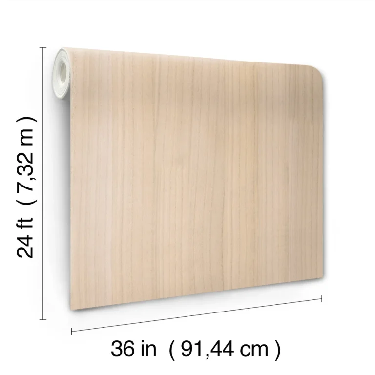 Ronald Redding Wood Veneer Wallpaper - Beech — Ảnh 5