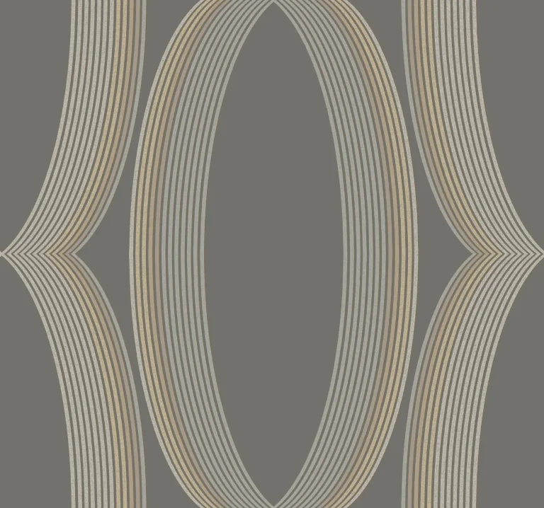 Candice Olson Progression Ogee Wallpaper - Charcoal — Ảnh 5