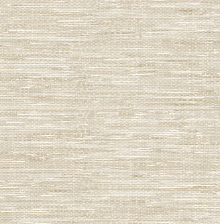 Exhale Woven Faux Grasscloth Wallpaper - Dove — Ảnh 5