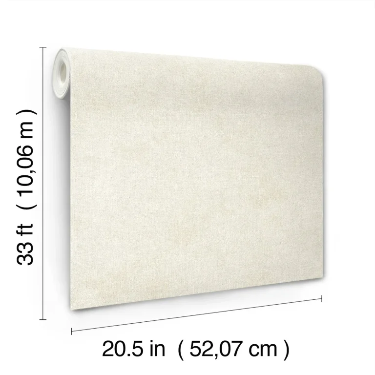 Chesapeake Homespun Textured Wallpaper - Dove — Image 4