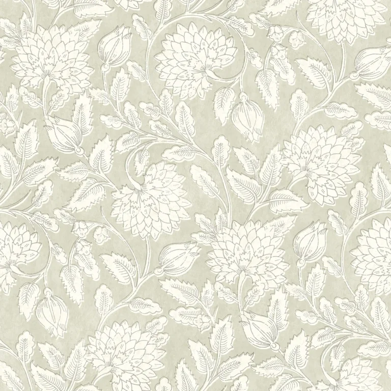 Chesapeake Vadouvan Jacobean Trail Wallpaper - Sage — Ảnh 3