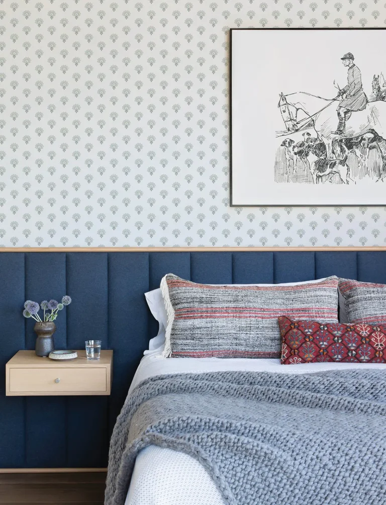 Chesapeake Hilda Floral Medallion Wallpaper - Aqua — Ảnh 4