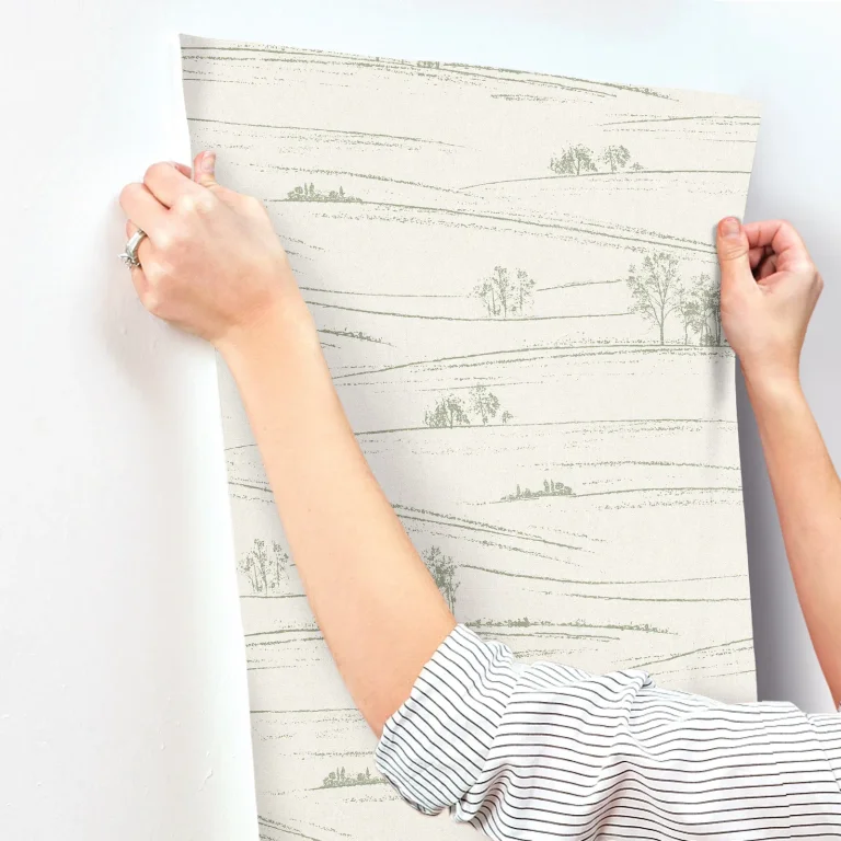 Chesapeake Isaac Rolling Hills Wallpaper - Green — Ảnh 6