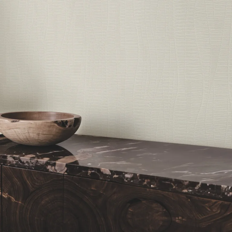 Amir Embossed Wallpaper - Grey — Ảnh 4