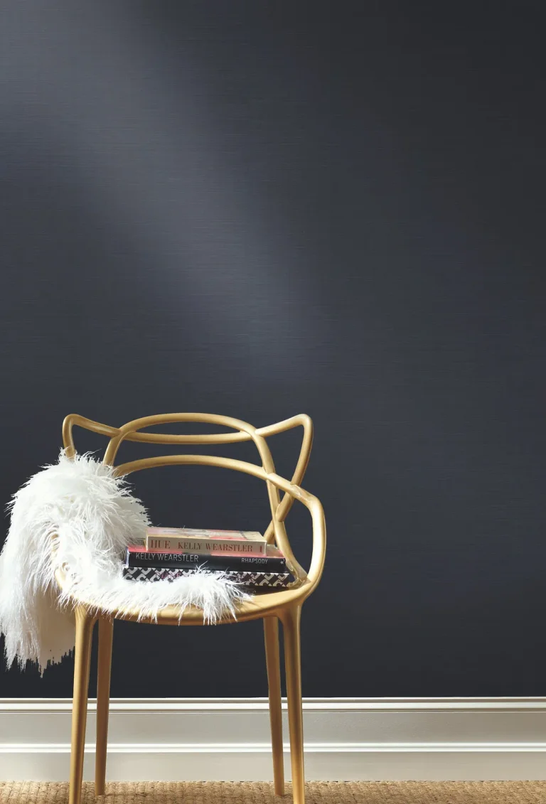 Makasa Sisal Wallpaper - Indigo — Ảnh 4