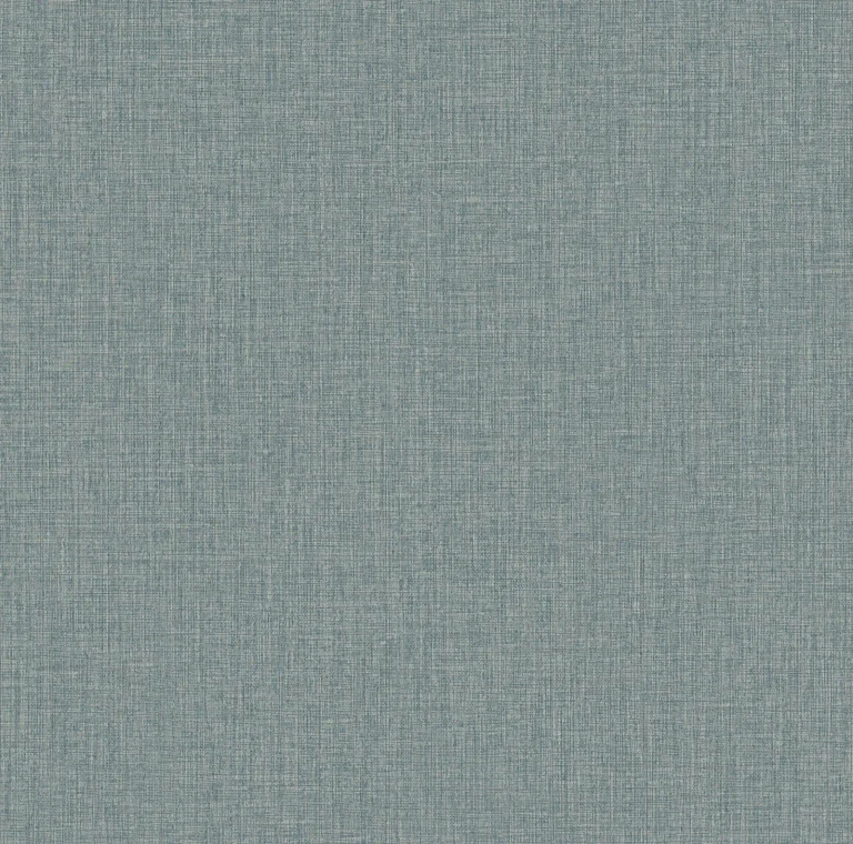 Egyptian Linen Faux Fabric Wallpaper - Denim — Ảnh 5