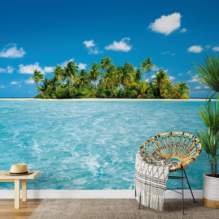 Maldive Dream - Wall Mural 5423 - 4 Panel - 192cm x 260cm — Ảnh 2