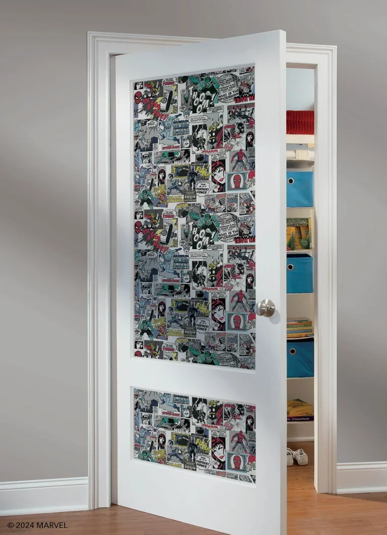 Marvel Comics Marvel Classic Comics Peel and Stick Wallpaper - Red — Ảnh 8