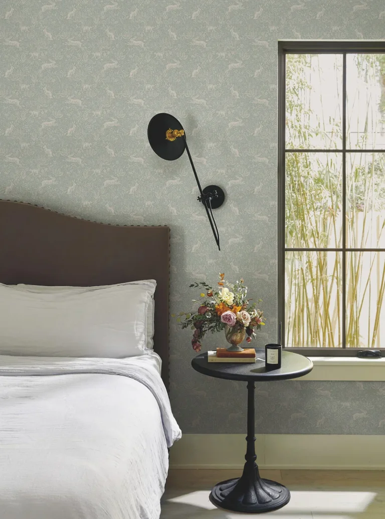 Rifle Paper Co. Fable Peel and Stick Wallpaper - Mineral — Ảnh 3