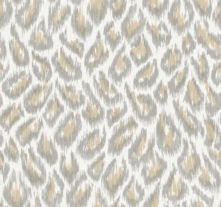 Electra Leopard Spot String Wallpaper - Wheat — Ảnh 4