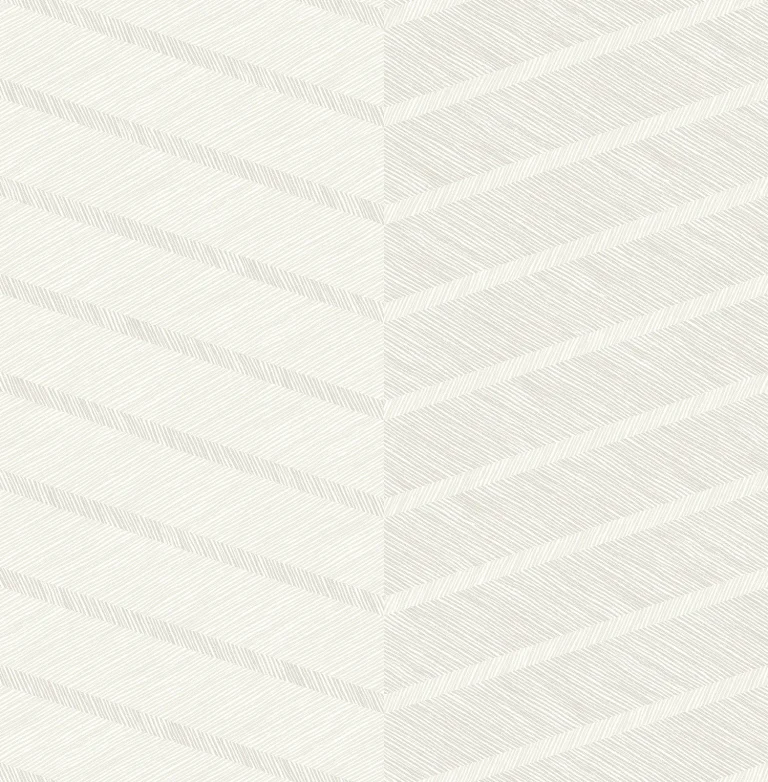 Aspen Chevron Wallpaper - White — Ảnh 4