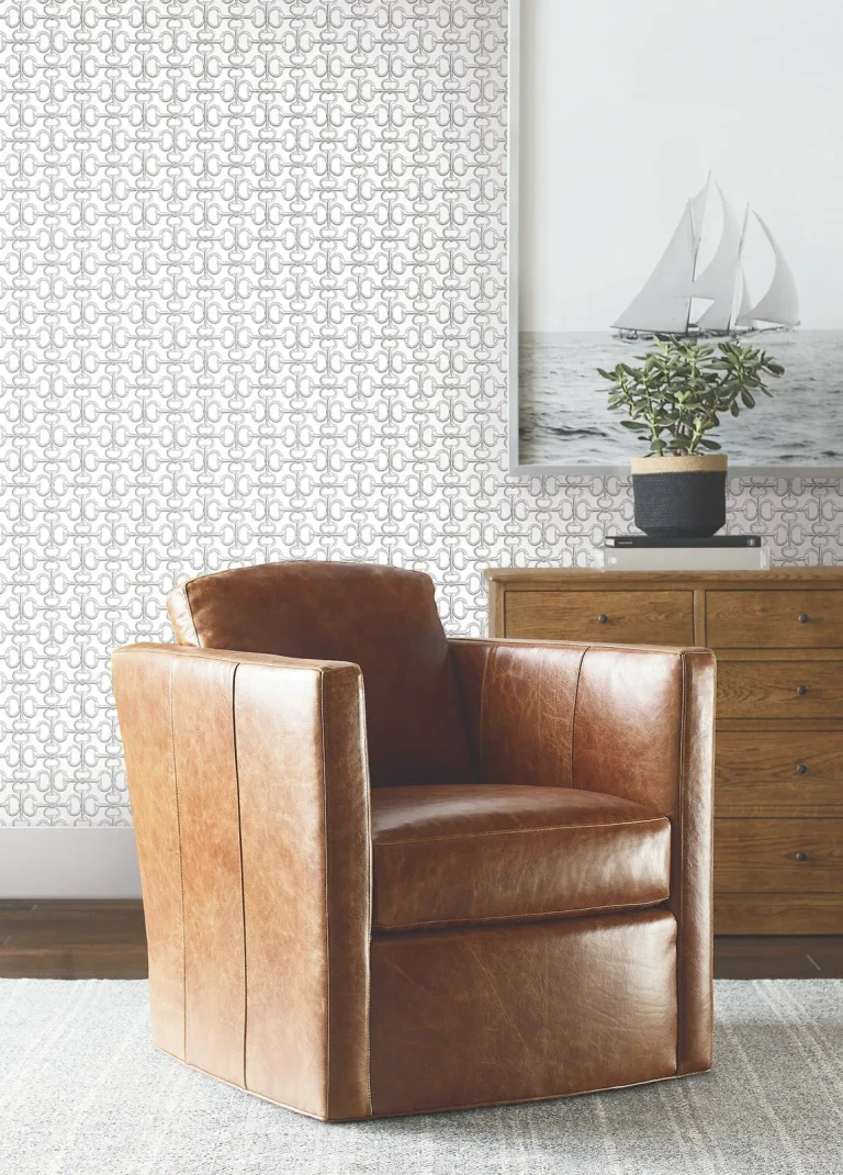 Ronald Redding Polo Horse Bits Wallpaper - White — Ảnh 3