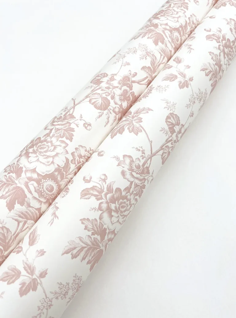 Anemone Toile Wallpaper - Blush — Ảnh 7