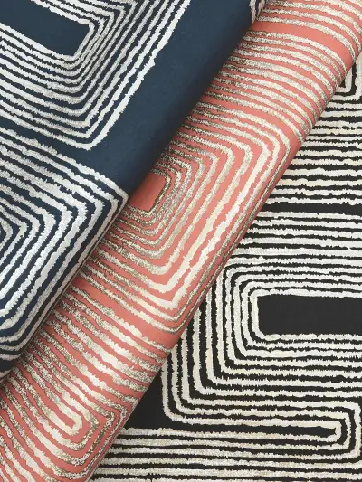 Nikki Chu Zulu Thread — Coral/Glint