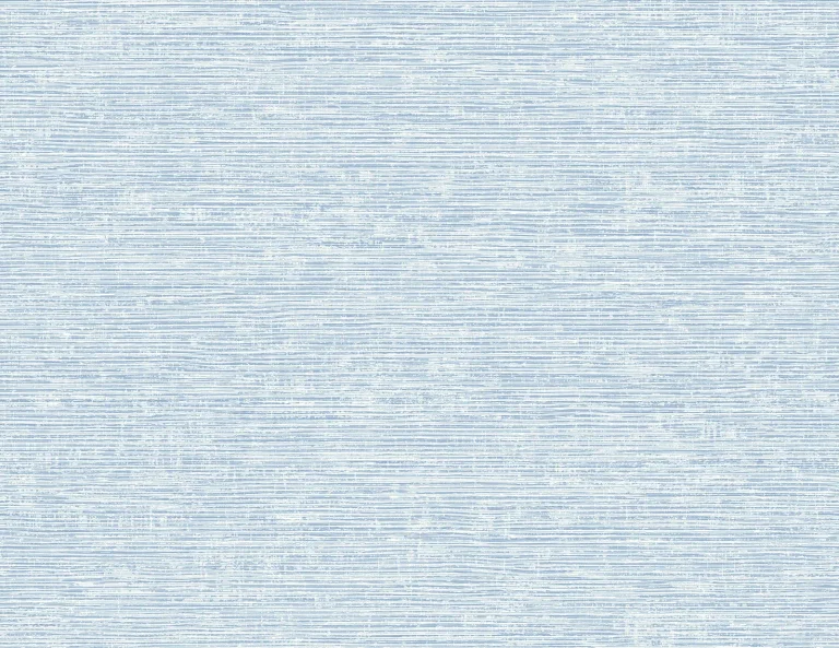 Tiverton Faux Grasscloth Wallpaper - Sky Blue — Ảnh 3